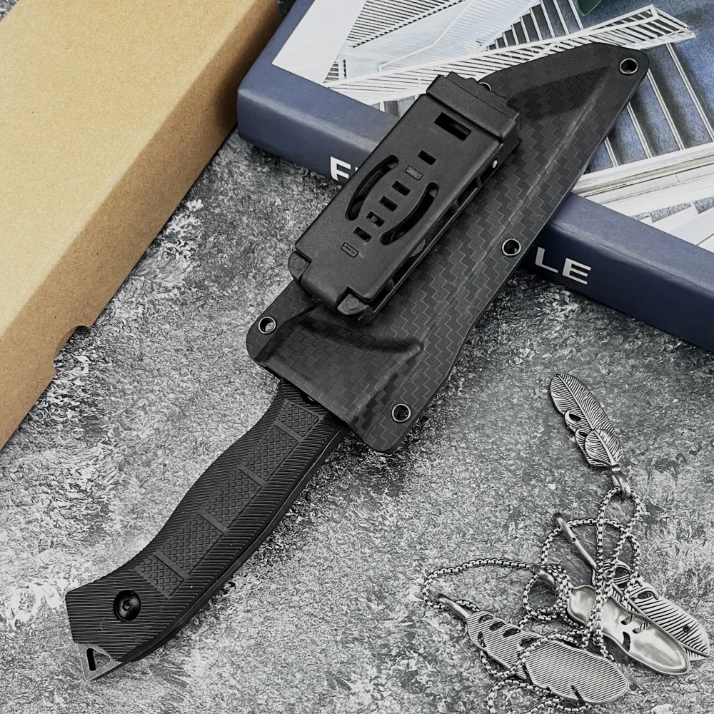 Cuchillo Recto Fijo de Alta Du - Bushcraft Knife Fixed reseña y precio