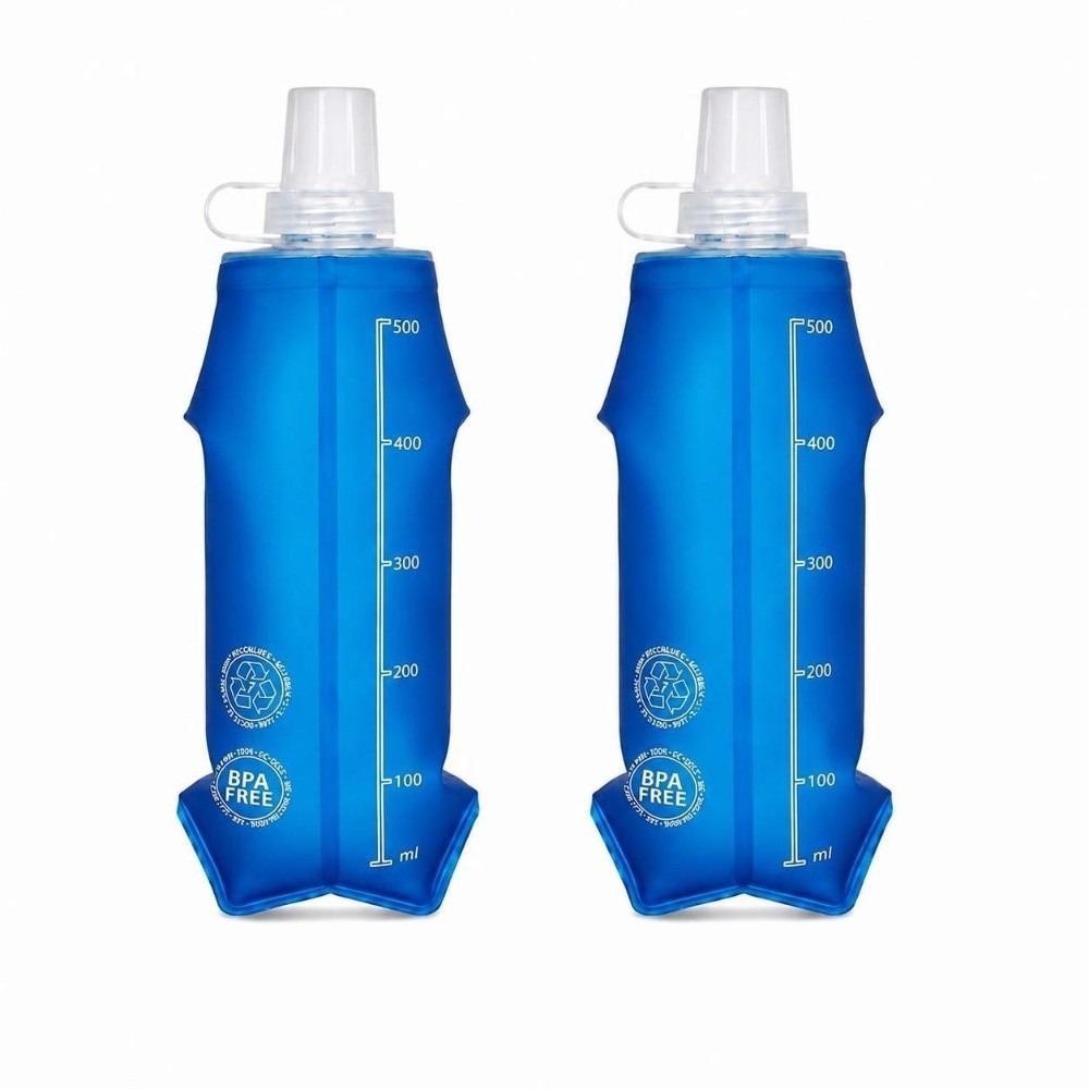 Paquete de 2 botellas de agua  - Water Bag Collapsible reseña y precio