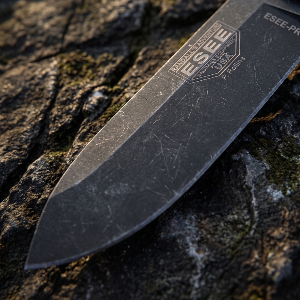 Cuchillo fijo PR4 de acero ino - Bushcraft Knife Fixed reseña y precio