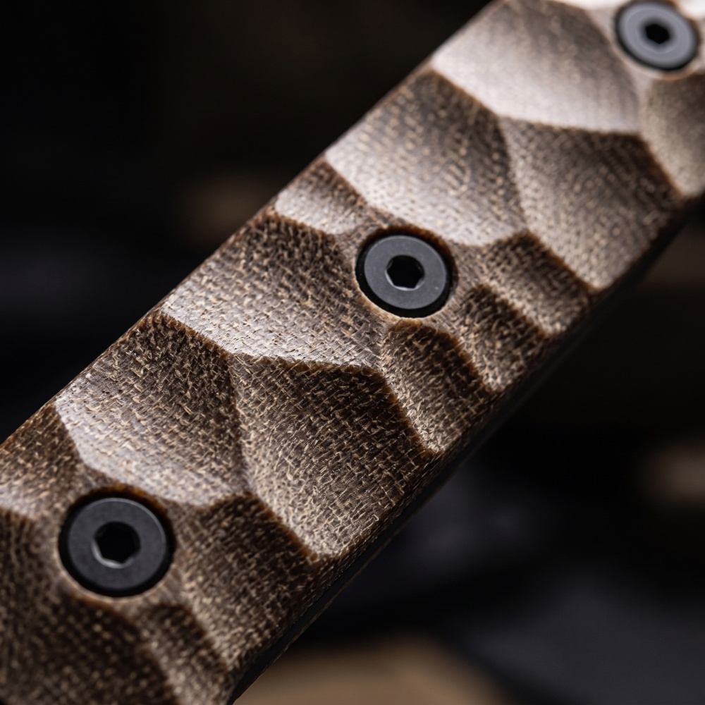 Cuchillo fijo PR4 de acero ino - Bushcraft Knife Fixed reseña y precio