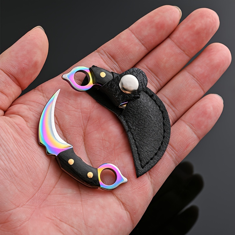 Mini cuchillo llavero cuchillo - Bushcraft Knife Fixed reseña y precio