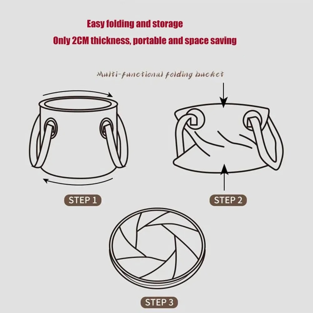 Cubo de Agua Plegable Portátil - Water Bag Collapsible reseña y precio