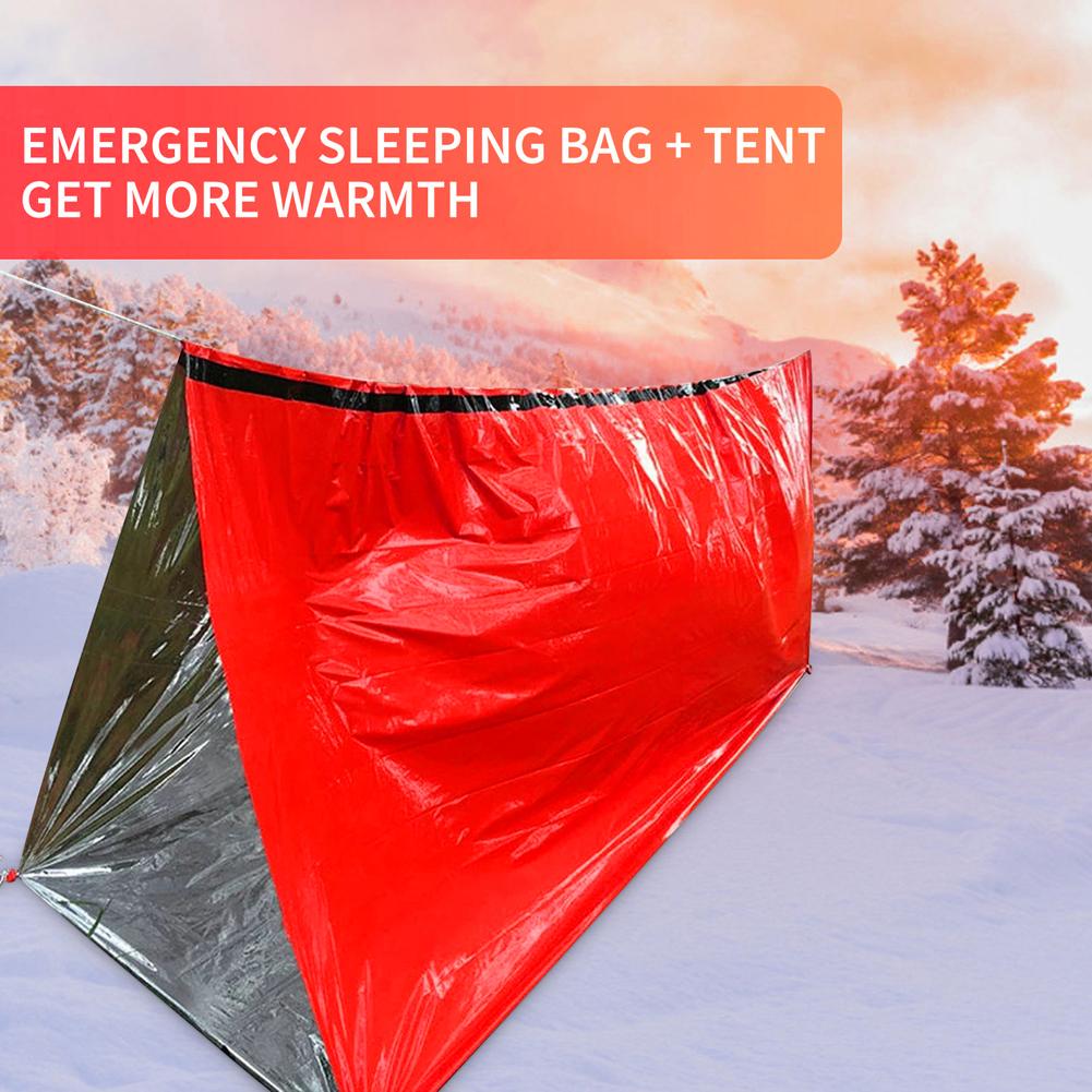 Saco de dormir portátil imperm - Bivy Bag Emergency reseña y precio
